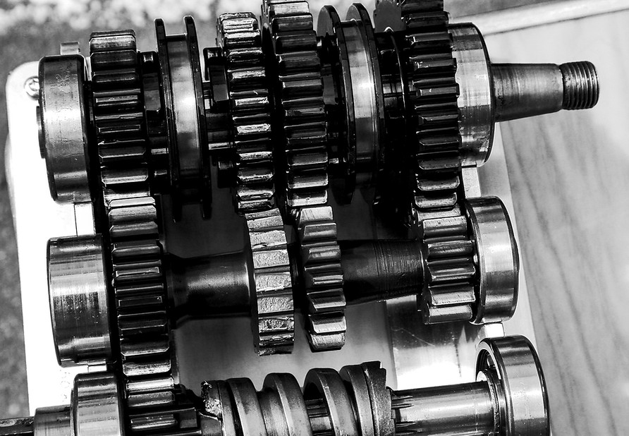 Close-up of transmission gears — transmission rebuild and repair in McKinney, TX